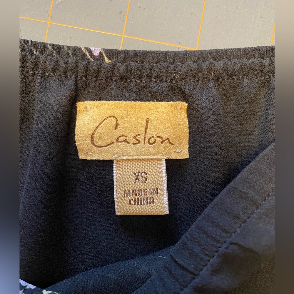 Vintage Caslon Silk lined skirt XS
